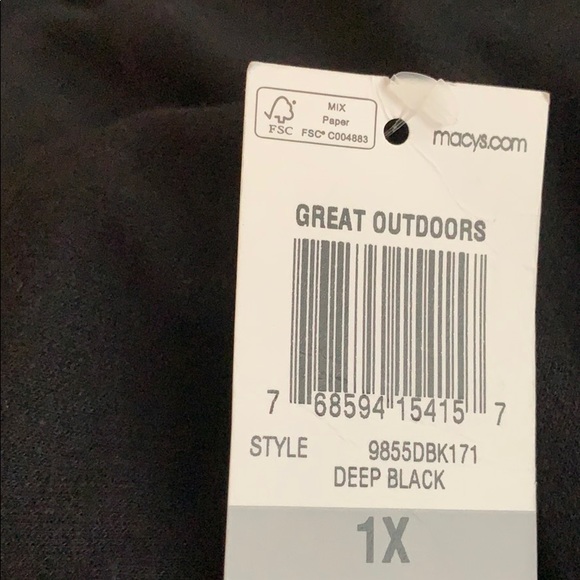 Style &Co. Ugly Christmas Reindeer Sweatshirt Top - Picture 4 of 4